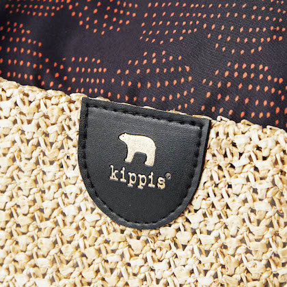 kippis(R) zip-up basket bag BOOK