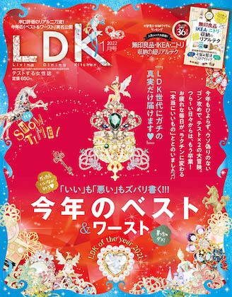 LDK 2022年 1月号 表紙