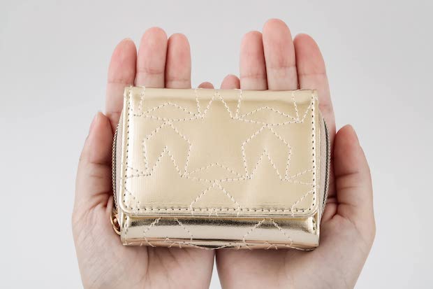 THE SCAPE OF GREEN スターキルティングミニ財布 手のひらサイズ