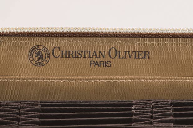 CHRISTIAN OLIVIER PARIS レシートと小銭が分かれる長財布