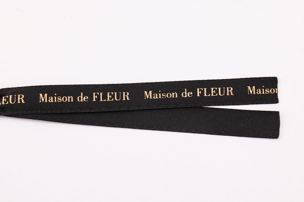 Maison de FLEUR BOOK マルチケース付きBLACK ロゴリボン