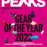 "PEAKS 2023年1月号表紙