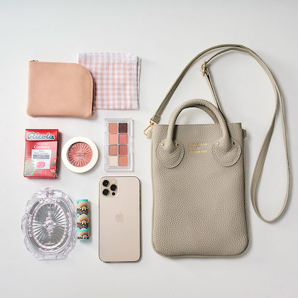 YOUNG & OLSEN The DRYGOODS STORE スマホショルダーBAG BOOK beige