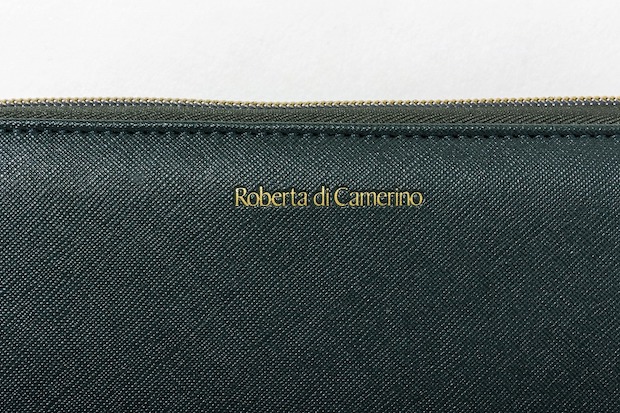 Roberta di Camerino 長財布 箔押しロゴ