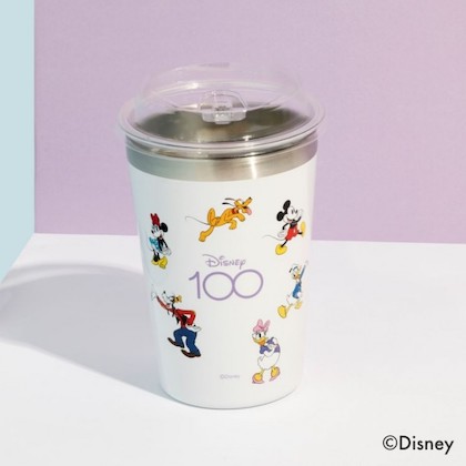 ディズニー 100 CUP COFFEE TUMBLER MICKEY&FRIENDS