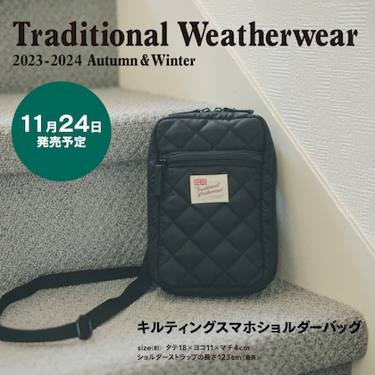 Traditional Weatherwear (トラディショナル ウェザーウェア) スマホショルダーバッグ