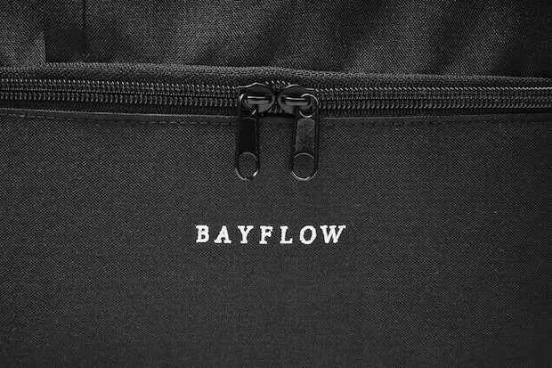 BAYFLOW (ベイフロー) ロゴバックパック [color: black]