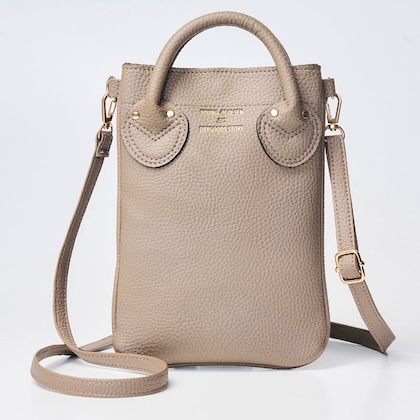 YOUNG ＆ OLSEN The DRYGOODS STORE スマホショルダー BAG BOOK TAUPE