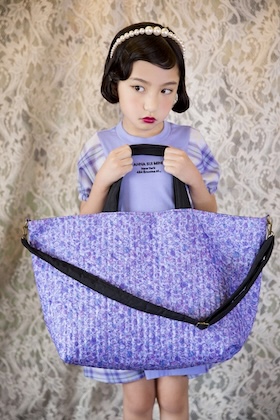 ANNA SUI mini (アナスイ ミニ) おおきなレッスントートバッグ