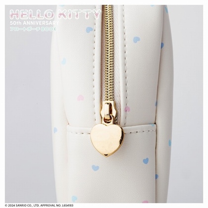 HELLO KITTY 50th ANNIVERSARY フロートポーチBOOK