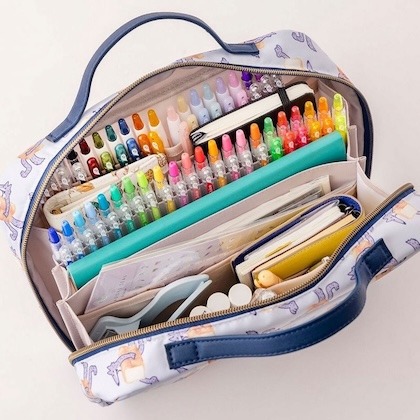 手帳タイムを愉しむ文具ポーチ