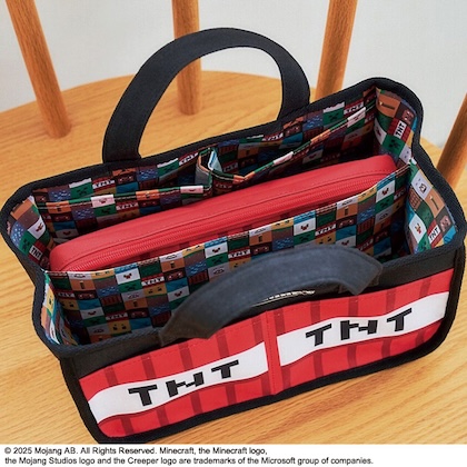 MINECRAFT かたづけ名人になれる インテリアトートBOOK TNTver.