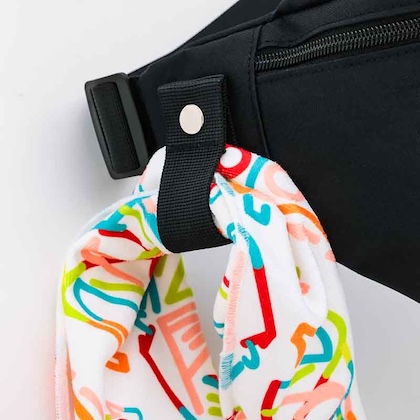 DOD (ディーオーディー) 多機能ボディバッグ BLACK