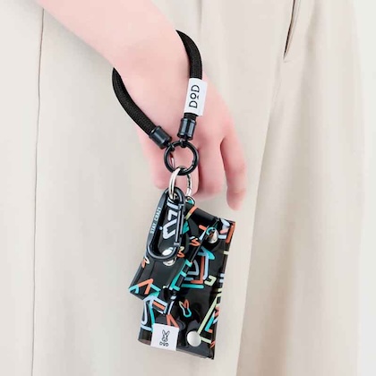 DOD (ディーオーディー) PVCウォレットセット BLACK