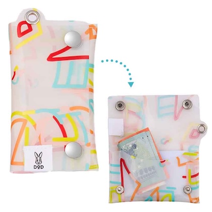 DOD (ディーオーディー) PVCウォレットセット WHITE