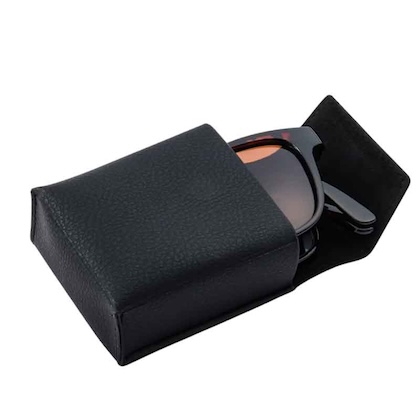 反射をブロック! 安全! 快適! 折りたたみ偏光グラス ブラウンレンズ ver. ケース付き