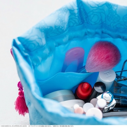 ハローキティ 飯店 刺繍きんちゃくポーチ