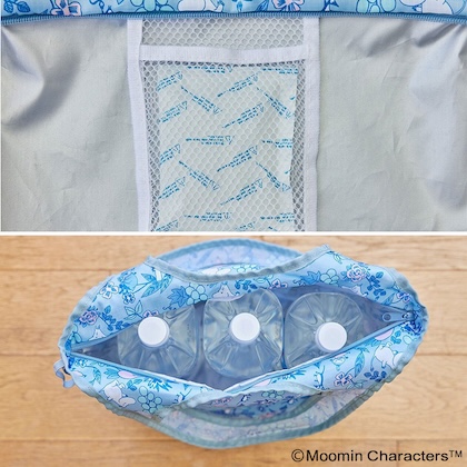MOOMIN 軽くてたくさん入る! 保冷ショッピングバッグ