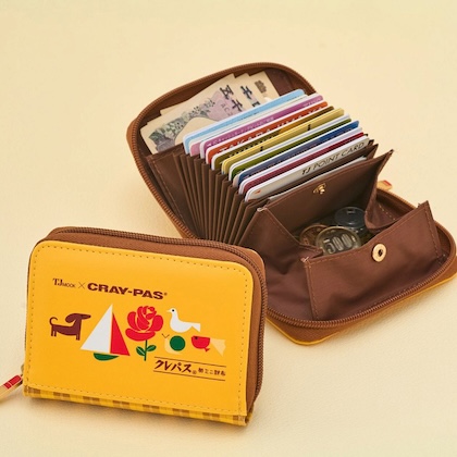 クレパス（R）柄ミニ財布