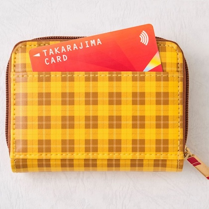 クレパス（R）柄ミニ財布