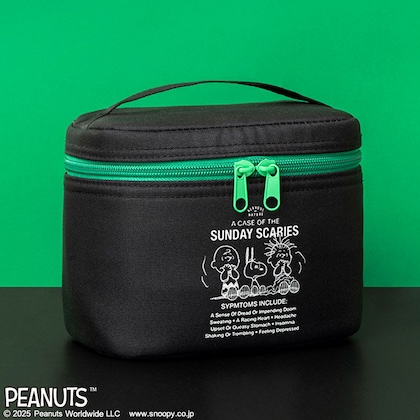 SNOOPY デイリー保冷ポーチ BOOK BLACK