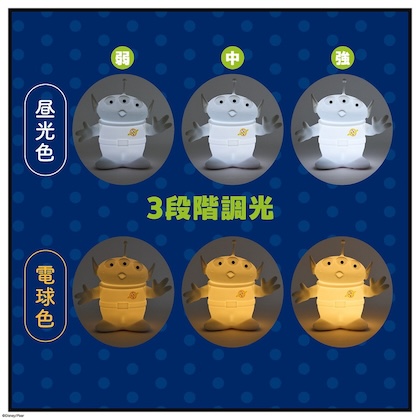 Disney・PIXAR トイ・ストーリー エイリアン お部屋ライトBOOK 