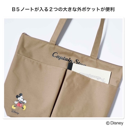 キャプテンスタッグ ミッキーマウスデザイン BIGトート