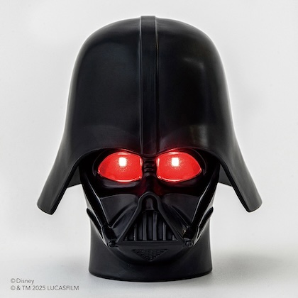  ダース・ベイダーの呼吸音とライトセーバーの効果音付き! STAR WARS ダース・ベイダーお部屋ライト