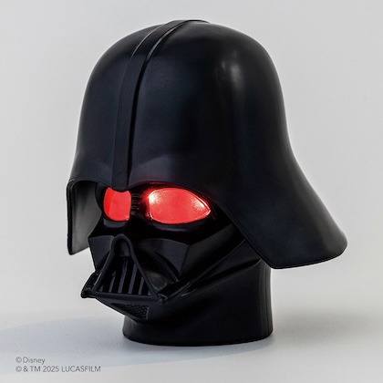  ダース・ベイダーの呼吸音とライトセーバーの効果音付き! STAR WARS ダース・ベイダーお部屋ライト