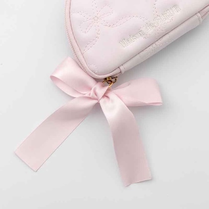 Maison de FLEUR Ribbon Accessory Case Book [color:pink]