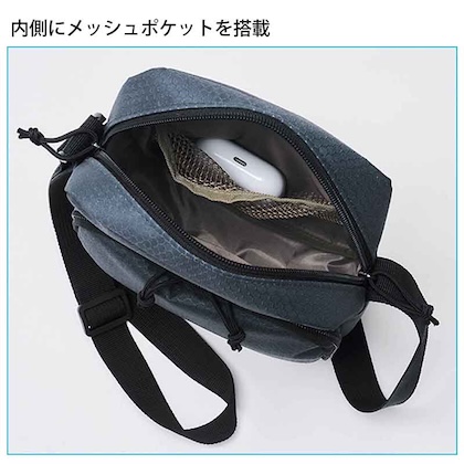 コールマン じゃばらポケット付きショルダーバッグ