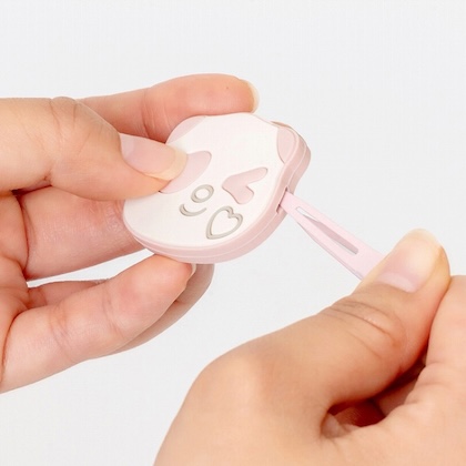 さくさくぱんだ フェイスポーチ＆ヘアクリップ