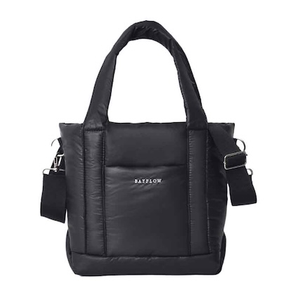 BAYFLOW (ベイフロー) 収納5ポケットキルティングバッグ BLACK[color:　black][material:quilting]