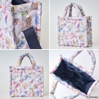 Disney キルティングバッグBOOK Ink and Paint Collection