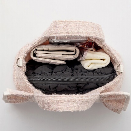 JILL by JILL STUART （ジル バイ ジルスチュアート）ツイードフリルバッグ PINK ver.