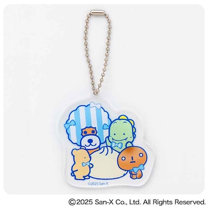 LAWSON×San-X Characters チャーム付きクリアポーチBOOK オールスター