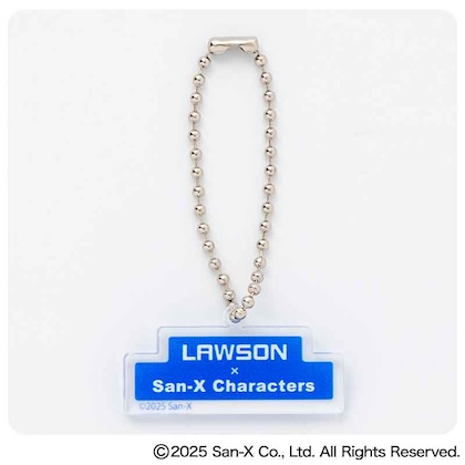 LAWSON×San-X Characters チャーム付きクリアポーチ リラックマver.
