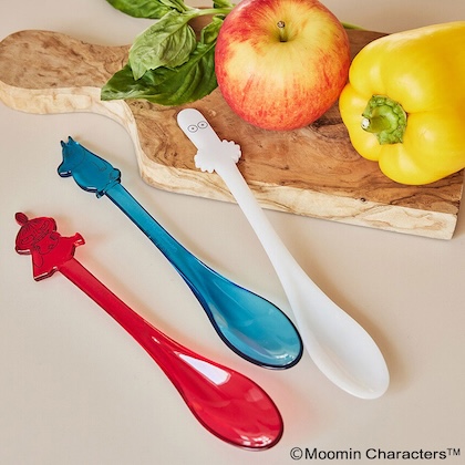 MOOMIN ムーミン・リトルミイ・ニョロニョロ おしゃれなスプーン3本セット BOOK