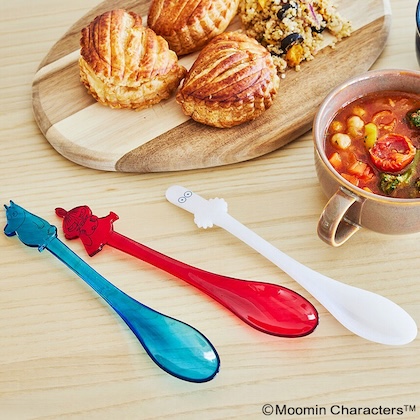 MOOMIN ムーミン・リトルミイ・ニョロニョロ おしゃれなスプーン3本セット BOOK