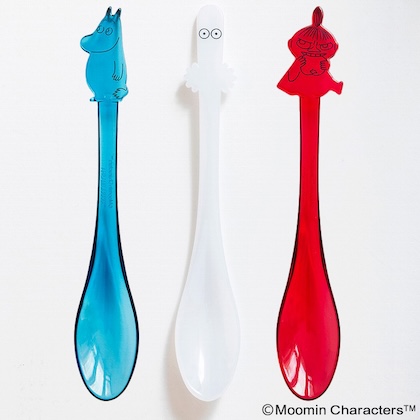 MOOMIN ムーミン・リトルミイ・ニョロニョロ おしゃれなスプーン3本セット BOOK