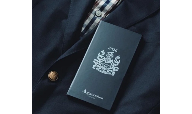 サライ 2025年 11月号 雑誌 付録 [「アクアスキュータム」スケジュール手帳]