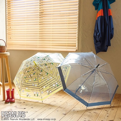 SNOOPY (スヌーピー) ビニール傘 NAVY
