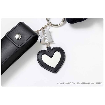 HELLO KITTY × BRILMY いつでもササッとお直しできる ズボラに優しいミラー付きリップチャーム BOOK BLACK ver. SPECIAL PACKAGE