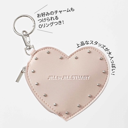 sweet (スウィート) 2025年 12月号 雑誌 付録 [JILL by JILL STUART (ジル バイ ジルスチュアート) ファーバッグ＆ハートポーチチャーム]
