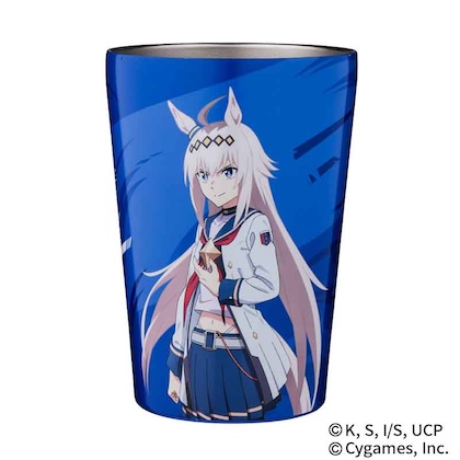 アニメ『ウマ娘 シンデレラグレイ』真空断熱カップコーヒータンブラー オグリキャップ