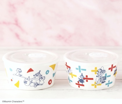 cookpad plus (クックパッドプラス) 2026年 春号 雑誌 付録 [MOOMIN (ムーミン) 磁器の密閉保存容器 豪華２個セット]
