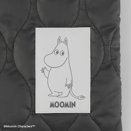 ムーミンのビッグサイズキルティングバック