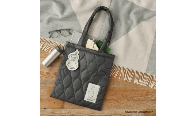 ムーミンのビッグサイズキルティングバック