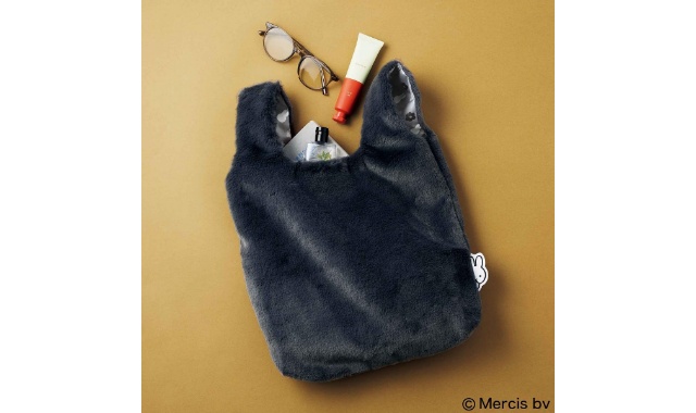 miffy (ミッフィー) ひょっこりのぞくミッフィーがかわいい ふわもこファーバッグ