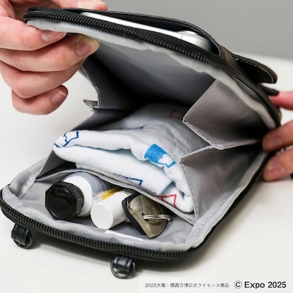 大阪・関西万博公式キャラクター ミャクミャク スマホポシェットBOOK モノクロver.